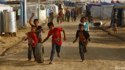 Более миллиона детей сирийских беженцев живут в тяжелых условиях 