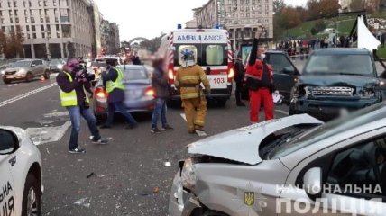 Смертельная авария на Майдане: появилось видео с другого ракурса