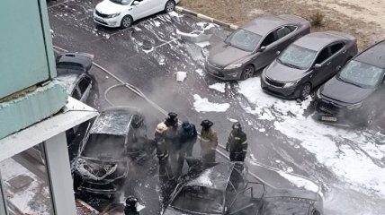 Наслідки вибухів у Білгороді