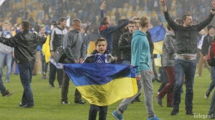 Болельщики едва не сорвали финал Кубка Украины после серии пенальти