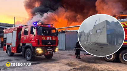 Наслідки влучання у склад Flint