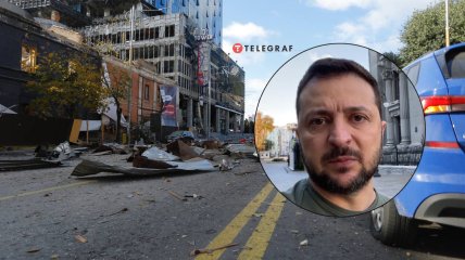 Украина имеет дело с террористами, - высказался Зеленский о россии после массированной атаки 10 октября