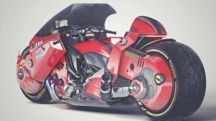 Опубликован концепт мотоцикла из аниме Акира