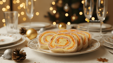 Закуска с колбасой в лаваше: быстрый рецепт на новогодний стол (видео)