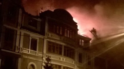 В Киеве подожгли общежитие с переселенцами из Донбасса