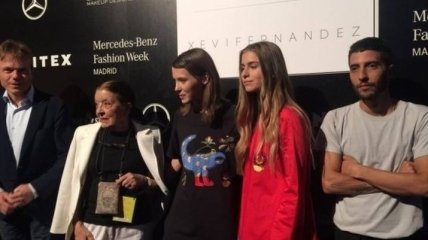 Показ коллекции украинского дизайнера на неделе моды Мадриде вызвал восторг