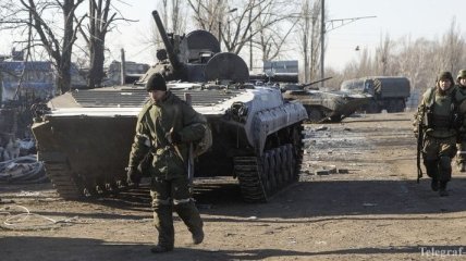 "ИС": Севернее Дебальцево сосредоточено 24 танков и 38 ББМ боевиков