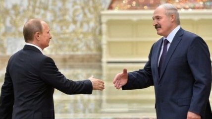 Путин и Лукашенко стали героями "кровавой" карикатуры