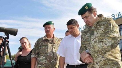 Саакашвили открыл пограничную комендатуру