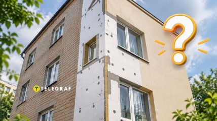 Утепление стен многоэтажки