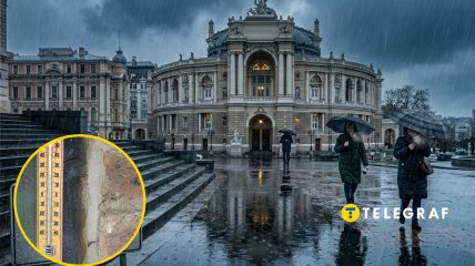 Ливень в городе