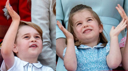 Принц Джордж и принцесса Шарлотта провели насыщенные выходные: ФОТО