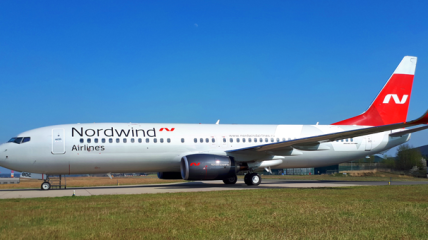 Boeing 737-800 авіакомпанії Nordwind