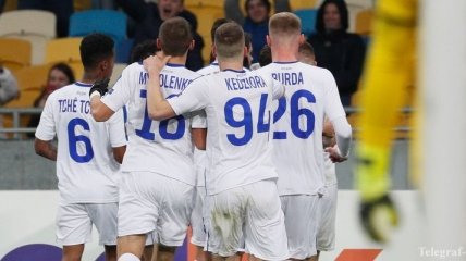 Динамо - лучшая команда 4-го тура Лиги Европы