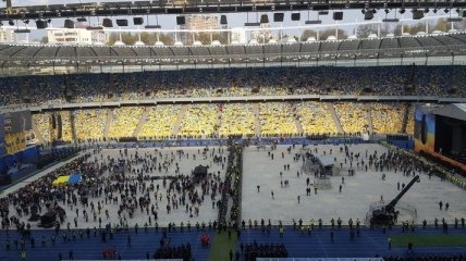 МВД: Ситуация на НСК "Олимпийский" под полным контролем