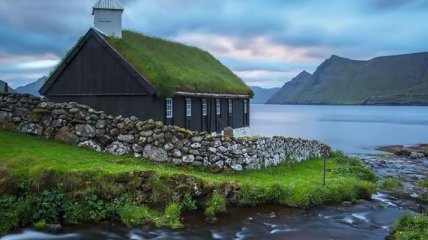 Как в сказке: скандинавские домики с заросшей крышей (Фото)