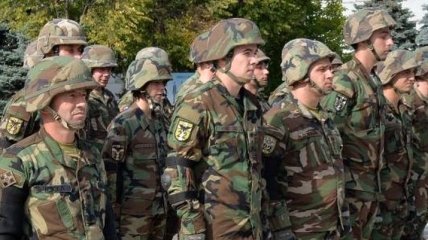 На военные учения "Rapid Trident" прибыли военные из Молдовы
