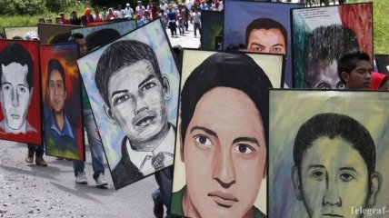 В Мексике состоялся марш в годовщину исчезновения 43 студентов