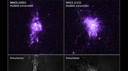 Ученые: Фонтаны черных дыр образовывают звезды