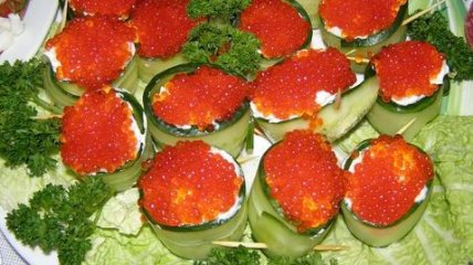 Огуречные роллы с секретом