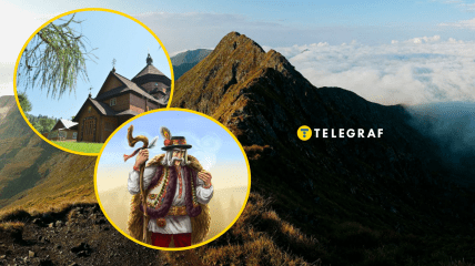 Село Криворівня у Карпатах