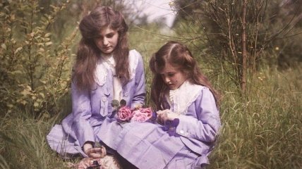 Как это было 100 лет назад: цветные снимки из мира наших прабабушек (Фото)