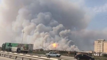 Взрыв на складе в Азербайджане: ранены 6 человек