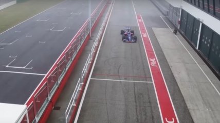 Формула-1. STR12 в действии на трассе Мизано (Видео)