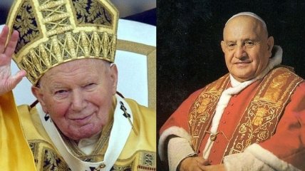 Канонизация Пап Иоанна ХХІІІ и Иоанна Павла ІІ состоится 27 апреля  