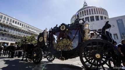 В Риме прошли помпезные похороны босса мафии