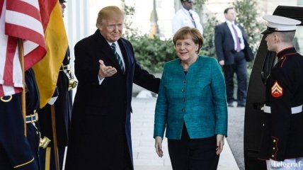 В Вашингтоне начинается первая встреча Меркель с Трампом 