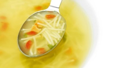 Рецепт. Детский картофельный суп с макаронами