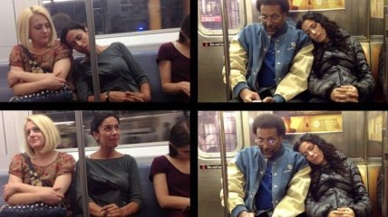 Со всеми может случиться: оригинальный фотопроект о спящих в метро