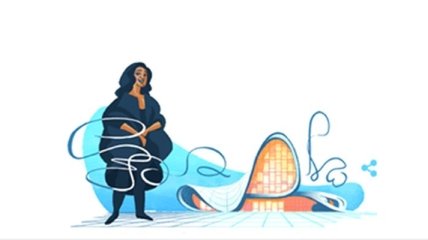 Google посвятил дудл архитектору Захе Хадид 