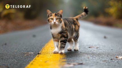 Коти - це не лише милі, але й містичні тварини (зображення створено за допомогою ШІ)