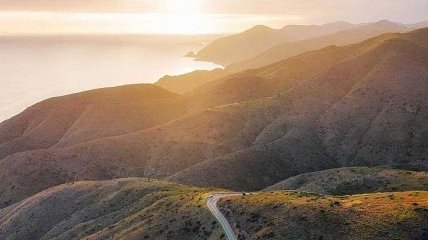 "Золотой штат": потрясающие снимки Калифорнии на высоте (Фото)