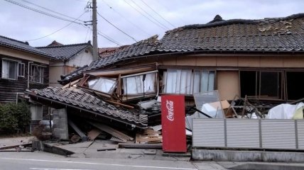 Новый год в Японии начался с мощного землетрясения