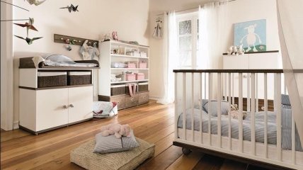 10 идей дизайна детской комнаты для грудничка (ФОТО)