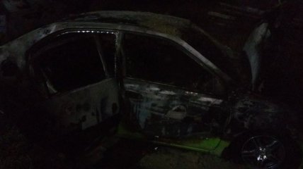На Днепропетровщине сожгли авто гражданину РФ, который покинул родину