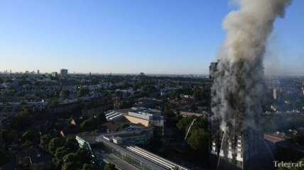 Пожар в лондонском Grenfell Tower