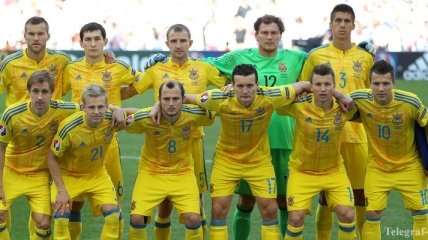 Сборная Украины замыкает топ-30 в рейтинге ФИФА
