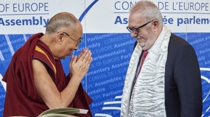 Далай-лама посетил Совет Европы