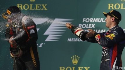 Райкконен одержал победу на Гран-при Австралии
