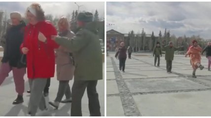 В Новосибирске матерей детей с инвалидностью учат маршировать