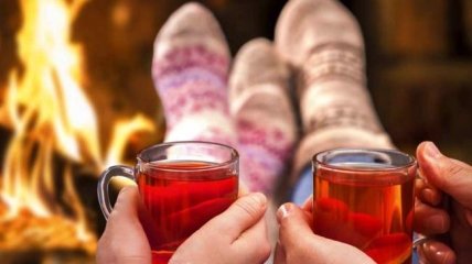 Горячий чай и теплые носки тоже не будут лишними в период морозов