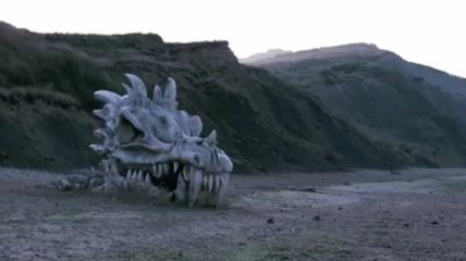 Найден скелет дракона