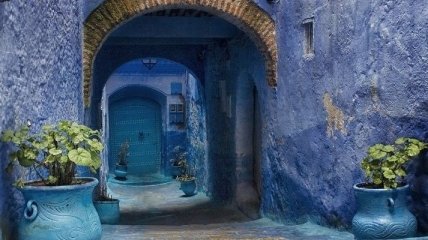 "Цвет настроения синий": необычный город на северо-западе Марокко (Фото) 