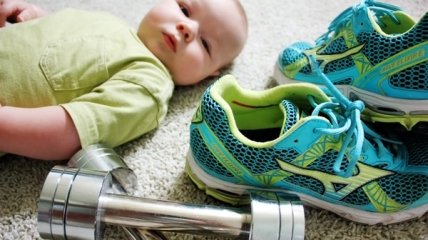 Mama beauty: фитнес-упражнения вместе с малышом (видео)