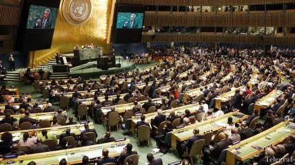 Президент Украины начал участие в дебатах Генассамблеи ООН