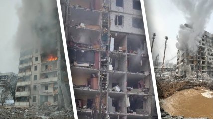 Что стало с Харьковом после нового массированного удара РФ: фото и видео ужасающих последствий